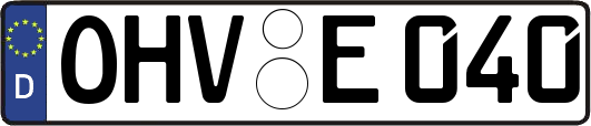 OHV-E040