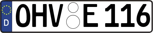 OHV-E116