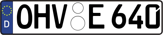 OHV-E640
