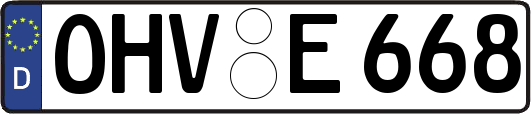 OHV-E668