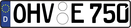 OHV-E750