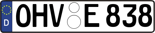 OHV-E838