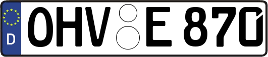 OHV-E870