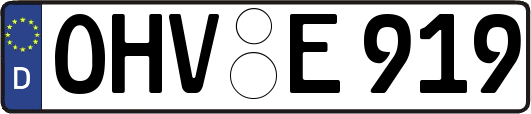 OHV-E919