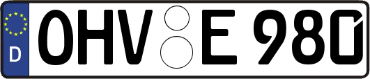 OHV-E980