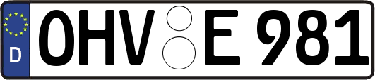 OHV-E981