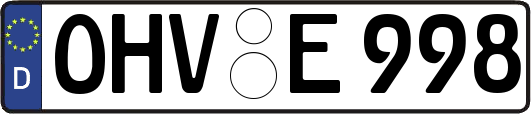 OHV-E998