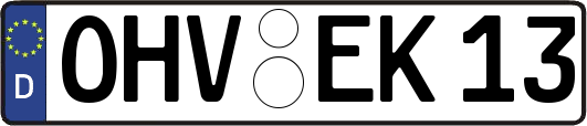 OHV-EK13