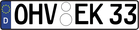 OHV-EK33