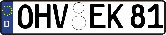 OHV-EK81