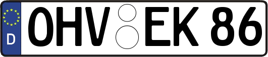 OHV-EK86