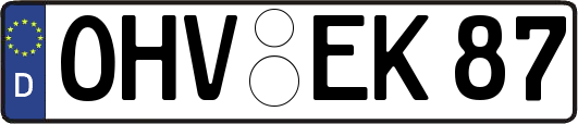OHV-EK87