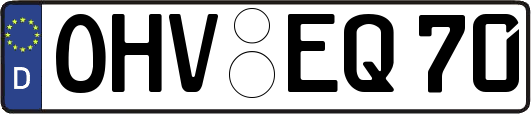 OHV-EQ70