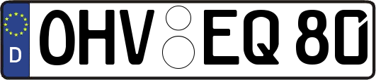 OHV-EQ80