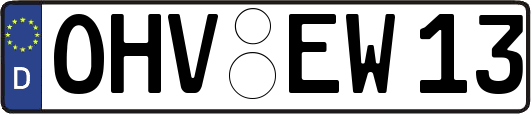 OHV-EW13