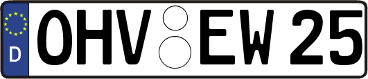 OHV-EW25