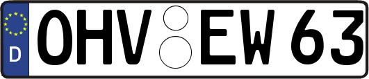 OHV-EW63