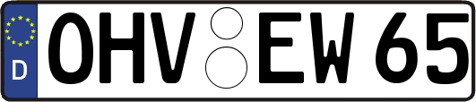 OHV-EW65