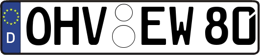OHV-EW80