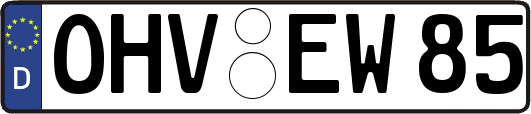 OHV-EW85