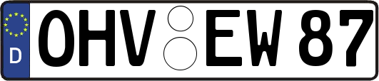 OHV-EW87
