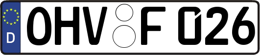 OHV-F026