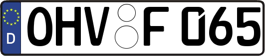 OHV-F065