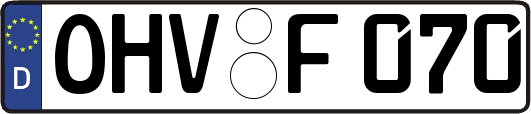 OHV-F070