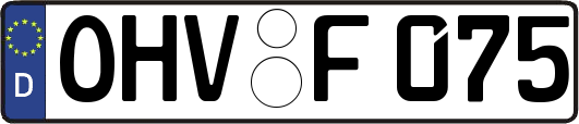 OHV-F075