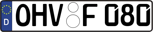 OHV-F080