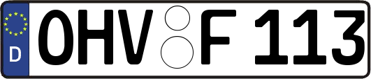 OHV-F113