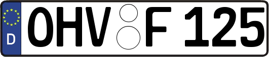 OHV-F125