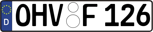 OHV-F126