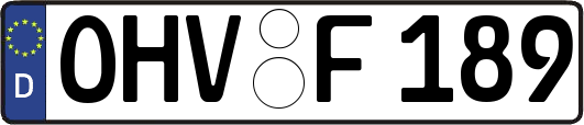 OHV-F189