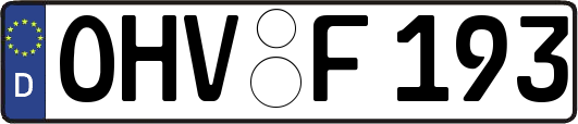 OHV-F193