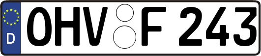 OHV-F243