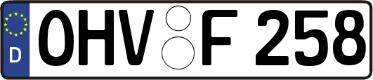OHV-F258