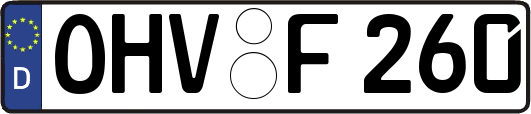 OHV-F260