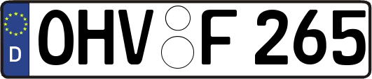 OHV-F265