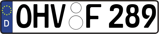 OHV-F289