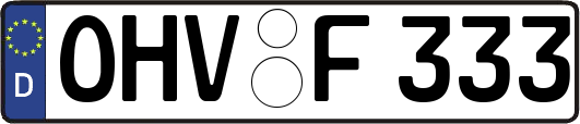 OHV-F333