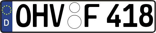 OHV-F418