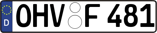 OHV-F481