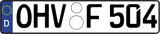 OHV-F504