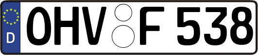 OHV-F538