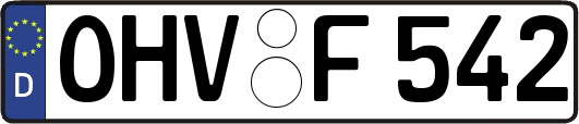 OHV-F542