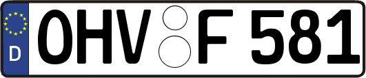 OHV-F581