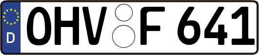 OHV-F641