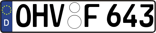 OHV-F643