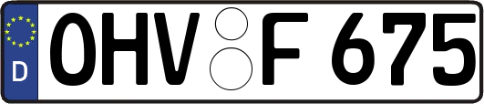 OHV-F675